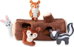Petshop By Fringe Studio – 289214 – Branch Out – Burrow – Burrows – Hondenspeelgoed – Honden Speelgoed – Hondenspeeltjes – Speelgoed Hond – Speelgoed Voor Honden – Piepspeelgoed – Pluche – Speelgoed Voor Dieren – Hondenknuffel