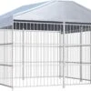 Medina Hondenkennel Voor Buiten Met Dak 300x300x200 Cm -Hondenbenodigdheden Winkel 1200x847