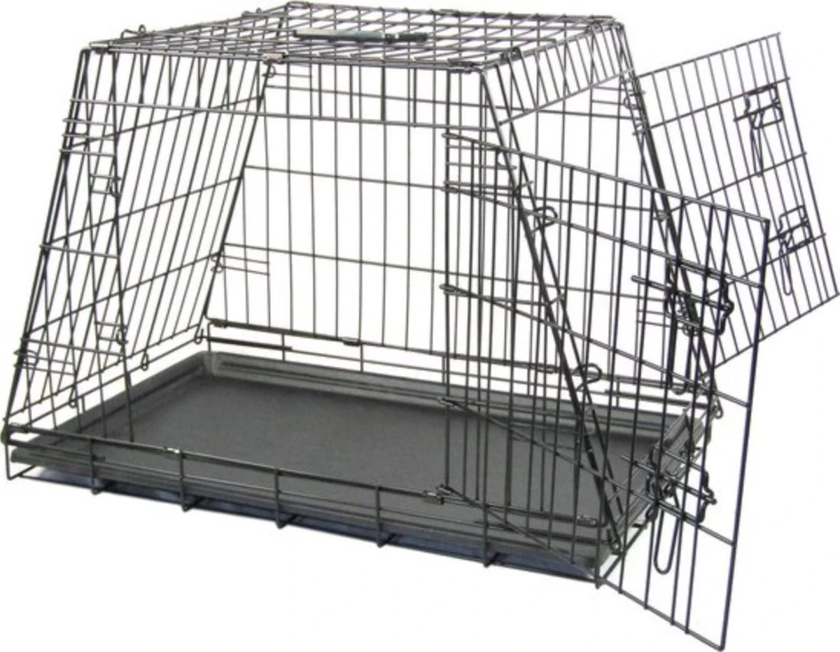 MaxxPet Hondenbench – Bench – Bench Voor Honden – Autobench – Hondenbench Opvouwbaar – 78 X 47 X 55 – Zwart