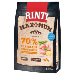 RINTI Max-i-mum Kip Hondenvoer – Voordeelpakket: 7 X 1 Kg