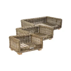51 Degrees North Rattan Bed -Hondenbenodigdheden Winkel 51 degrees north rattan bed 216942 2000 none