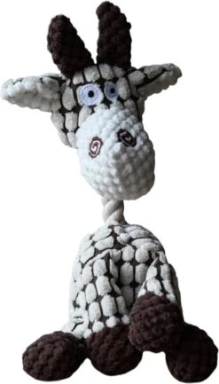 Knuffel Hond – Honden Speelgoed – Koe Met Piep – Pluche