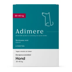 Adimere Vlooien En Teken - Hond 15 Adimere Vlooien En Teken - Hond -Hondenbenodigdheden Winkel adimere tegen vlooien en teken hond 20 40 kg 3 pipetten 135117 2000 none
