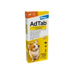 AdTab Kauwtabletten Hond 15 AdTab Kauwtabletten Hond -Hondenbenodigdheden Winkel adtab 225mg 55 11 kg 3 tabletten 138405 1500 none
