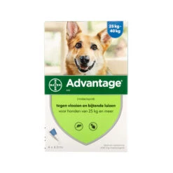 Advantage Hond -Hondenbenodigdheden Winkel advantage 400 hond 25 40kg 4 x 4 ml 68023 2000 none 1