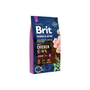 Brit Premium By Nature Junior S Hondenvoer – 8 Kg