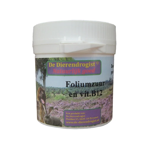 De Dierendrogist Foliumzuur Vitamine B12 4 De Dierendrogist Foliumzuur Vitamine B12 - Afbeelding 2