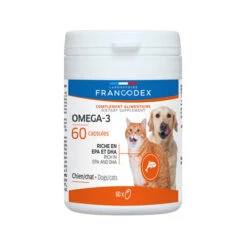 Francodex Omega 3 Capsules -Hondenbenodigdheden Winkel francodex omega 3 capsules 142259 0500 none