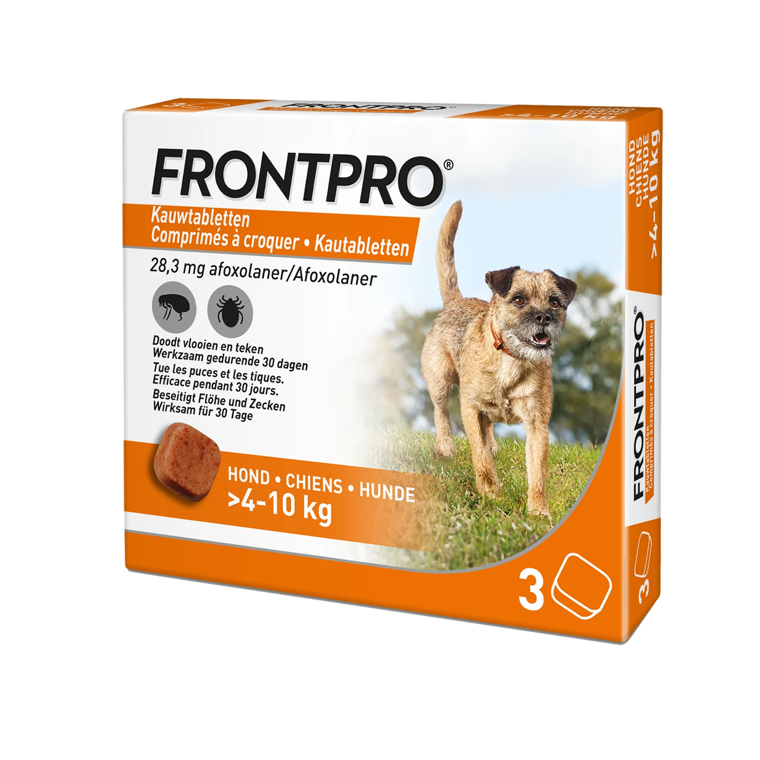 FRONTPRO Kauwtabletten Hond 4 FRONTPRO Kauwtabletten Hond - Afbeelding 2