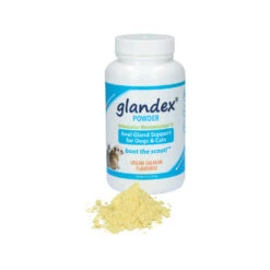 Glandex Powder - Vegan Zalm -Hondenbenodigdheden Winkel glandex powder vegan zalm 182830 1000 none
